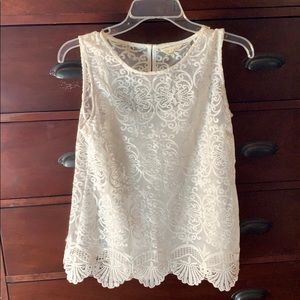 ADIVA lace tank